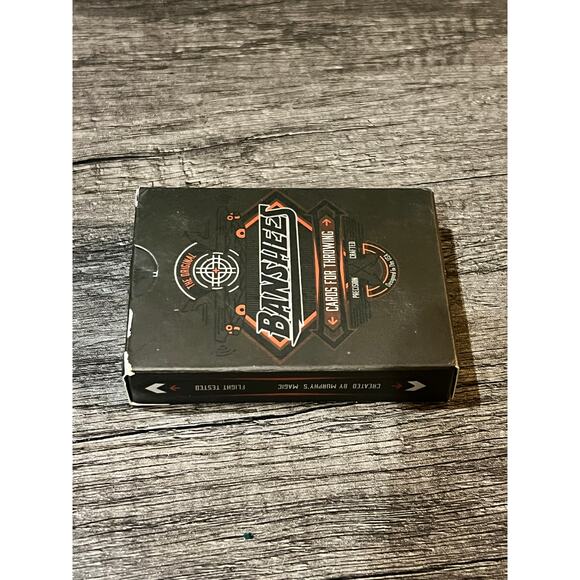 Banshee Throwing Cards – 2 Sets High‑Performance Card Throwing Targets - Picture 3 of 4